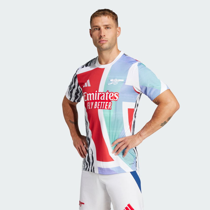 Джерсі adidas Performance Arsenal 24/25 Pre-Match Soccer Jersey білий | JE7562