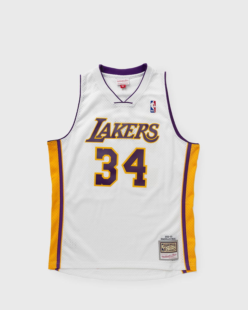 Джерсі Mitchell & Ness NBA Swingman Jersey Los Angeles Lakers Alternate 2002-03 Shaquille O'Neal #34 білий | SMJY4442-LAL02SONWHIT