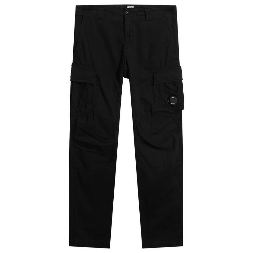 Штани карго C.P. Company C.P. Company Stretch Sateen Cargo Pants чорний | RFCMPA731A-005529G-999