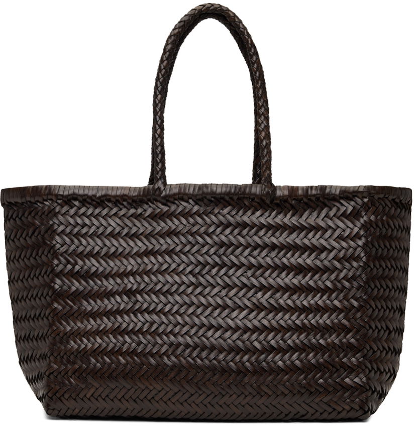 сумка-тоут Dragon Diffusion Brown Triple Jump Big Tote Коричневий | 8810 BAMBOO TRIPLE JUMP BIG