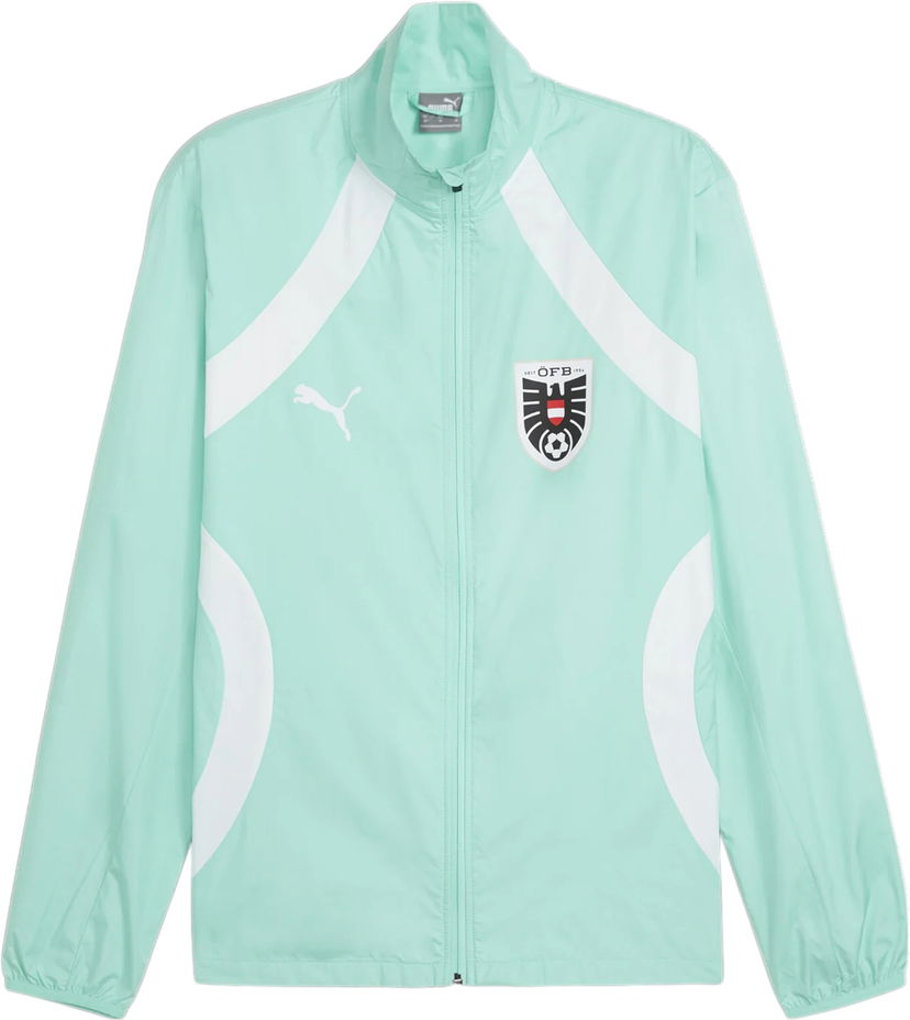 Куртка Puma Austria Pre-match Woven Football Jacket Бірюзовий | 774172-07