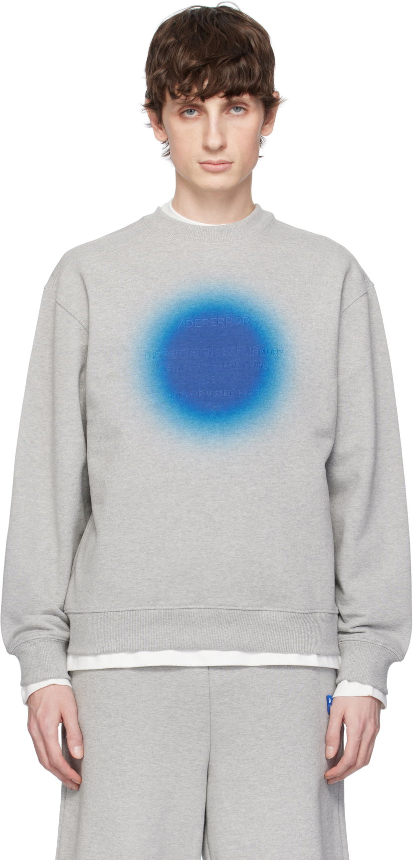 Світшоти ADER ERROR ADER error Eternity Product Sweatshirt Сірий | BO01SSSW0102GR