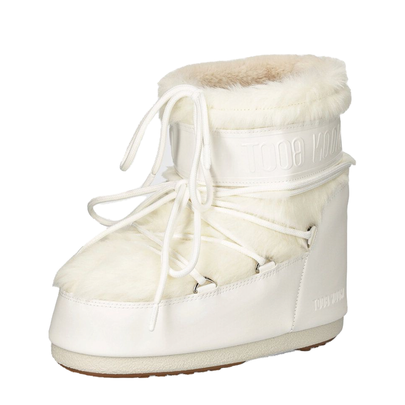 Кросівки та взуття Moon Boot MB ICON LOW FAUX FUR Boots білий | 80D1409390.A002
