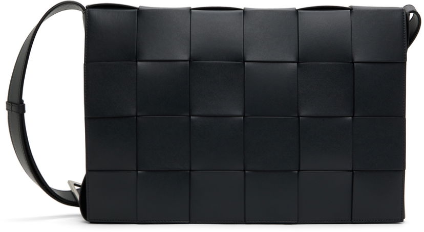 Сумка Bottega Veneta Bottega Veneta Maxi Cassette Shoulder Bag чорний | 778320VB1K0