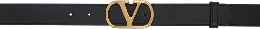 Ремені Valentino Valentino VLogo Signature Belt чорний | 6Y0T0SE1HCG0NO