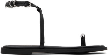 Кільце rag & bone Rag & Bone Geo Ring Sandals чорний | WFF24PF038LE38, 0