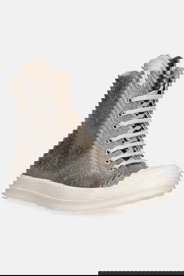 Кросівки та взуття Rick Owens Rick Owens DRKSHDW High-Top Металік | DS02E7800.DPF, 0