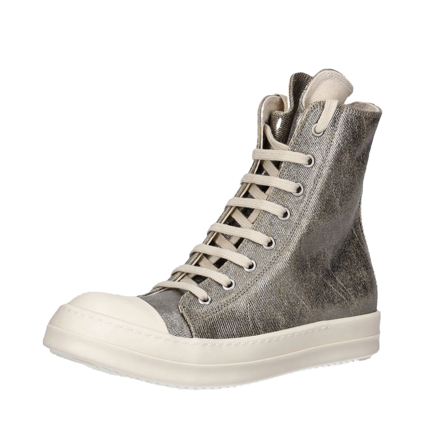 Кросівки та взуття Rick Owens Rick Owens DRKSHDW High-Top Металік | DS02E7800.DPF