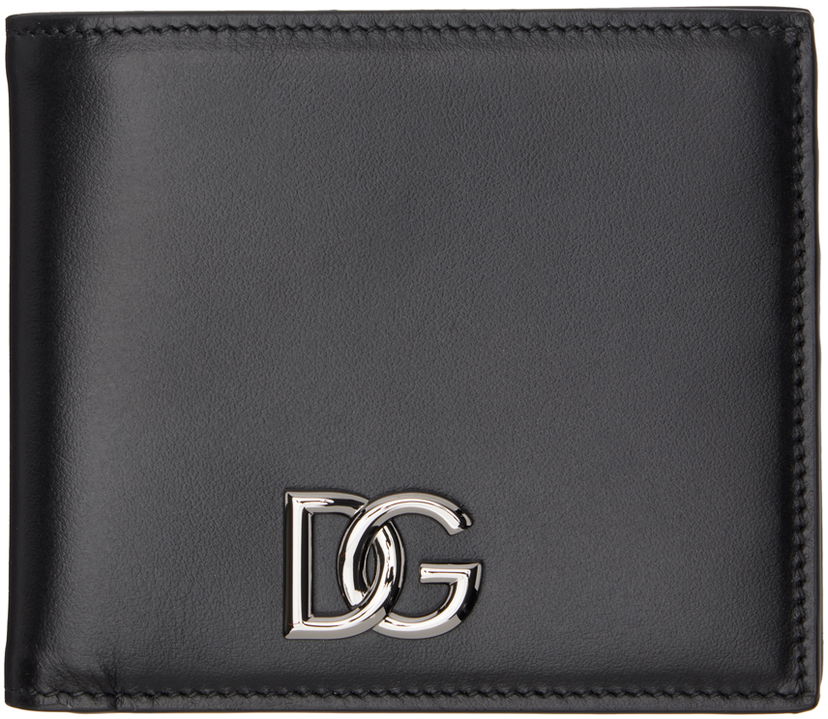 Гаманець Dolce & Gabbana Black DG Wallet чорний | BP1321AW576