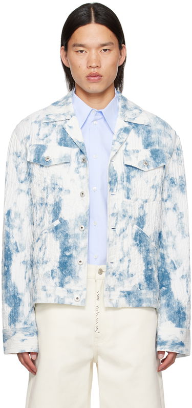 Куртка Feng Chen Wang Feng Chen Wang Printed Jacket Синій | FUS17JK23, 0