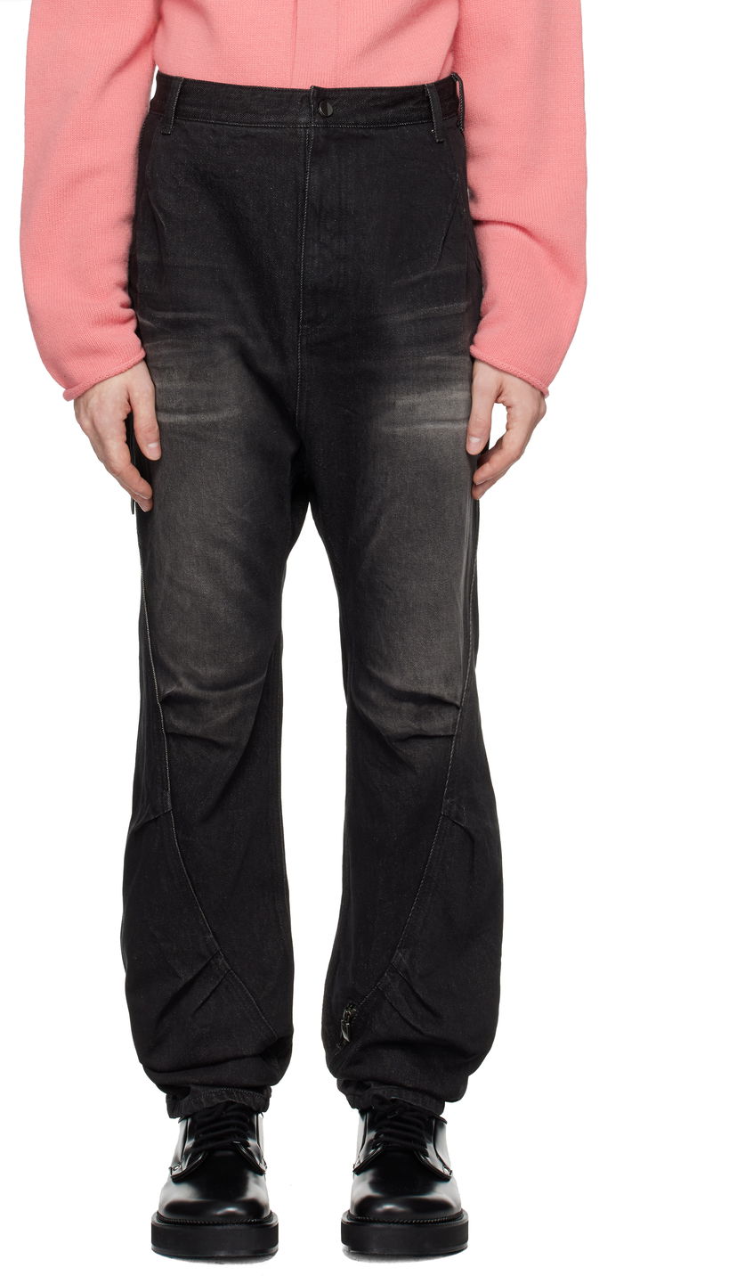 Штани ADER ERROR Faded Black Denim Jeans чорний | BN01FWJE0108BK