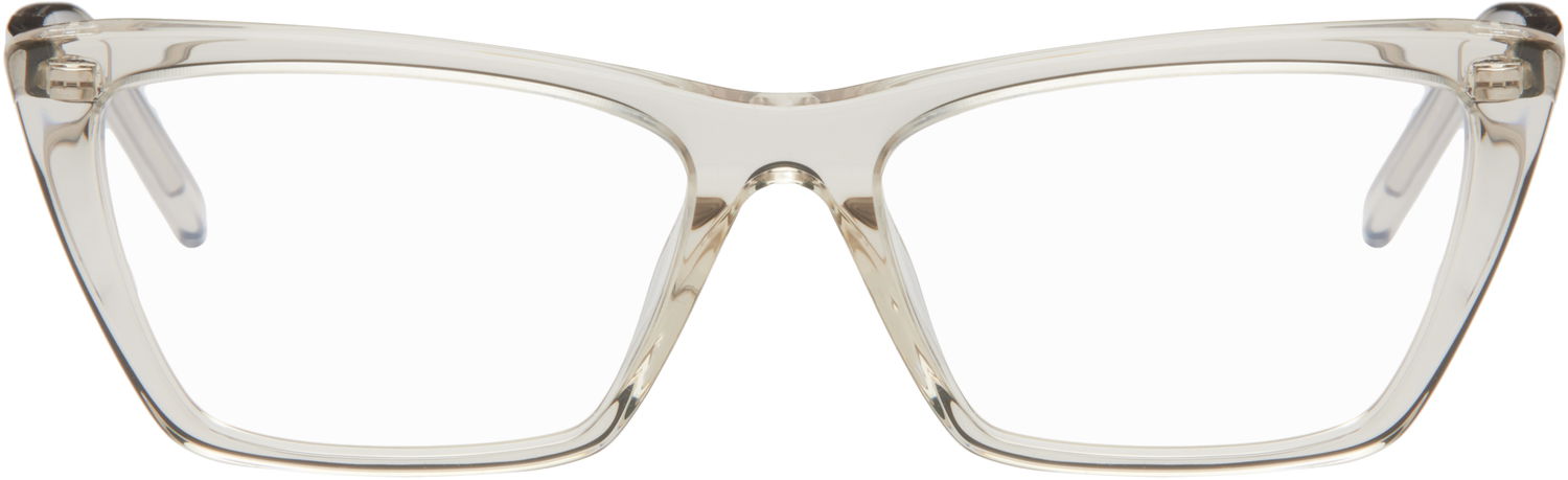 Сонцезахисні окуляри Saint Laurent Saint Laurent SL 737 Glasses бежевий | SL 737 MICA THIN OPT-004, 0
