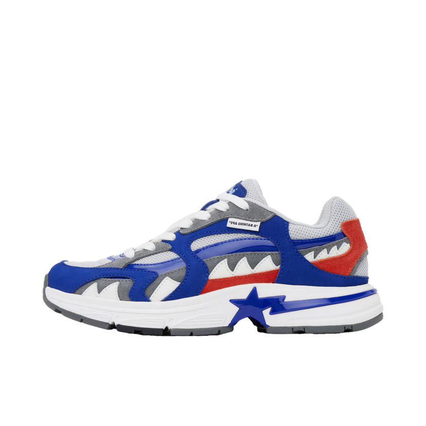 Кросівки та взуття BAPE A Bathing Ape Shark STA M1 Синій | 001FWK201305M
