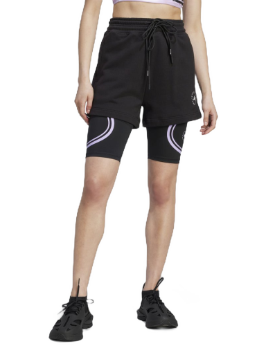 Шорти adidas Originals by Stella McCartney TrueCasuals Terry Shorts чорний | IK9093