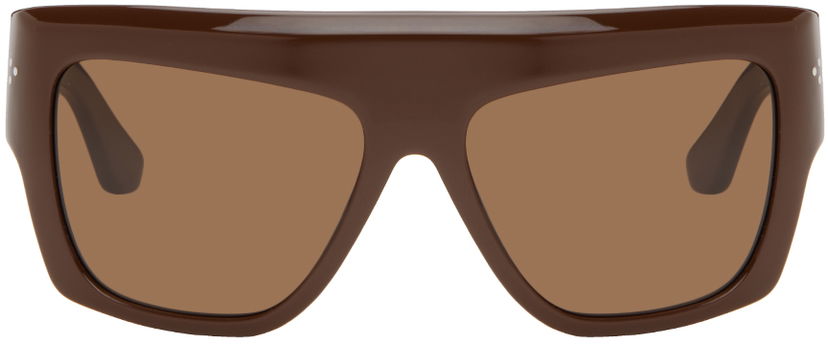 Сонцезахисні окуляри Port Tanger Square Sunglasses Коричневий | PT-4604