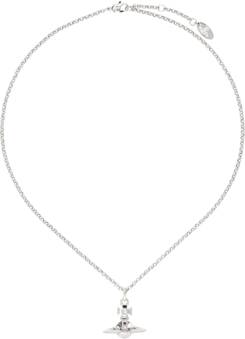 Кольє Vivienne Westwood Vivienne Westwood Tiny Orb Pendant Necklace Металік | 63020097-02P019-CN
