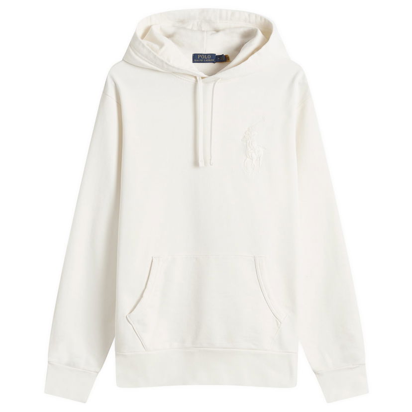 Світшоти Polo by Ralph Lauren Big Pony Clubhouse Cream Hoodie білий | 710936510003