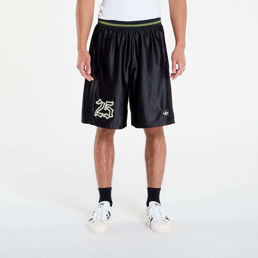 Шорти adidas Originals Number Graphic Shorts чорний | JY2769