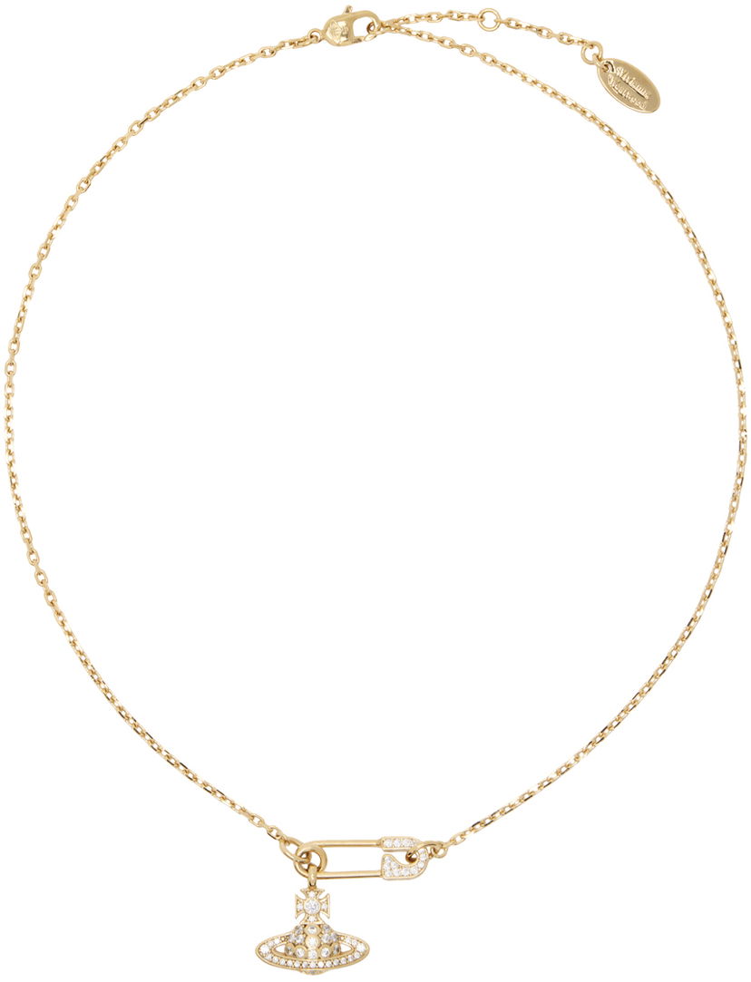 Кольє Vivienne Westwood Lucrece Pendant Necklace Металік | 63020291-02R102-IM