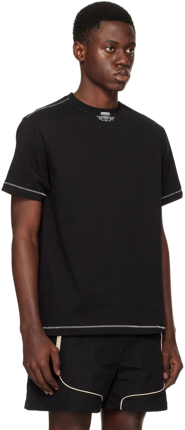 Футболка ADER ERROR Printed T-Shirt чорний | BN01SSTS0103BK, 1