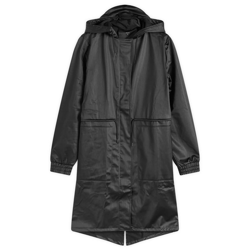 Дощовик Rains Raincoat Long Black чорний | 18550-84