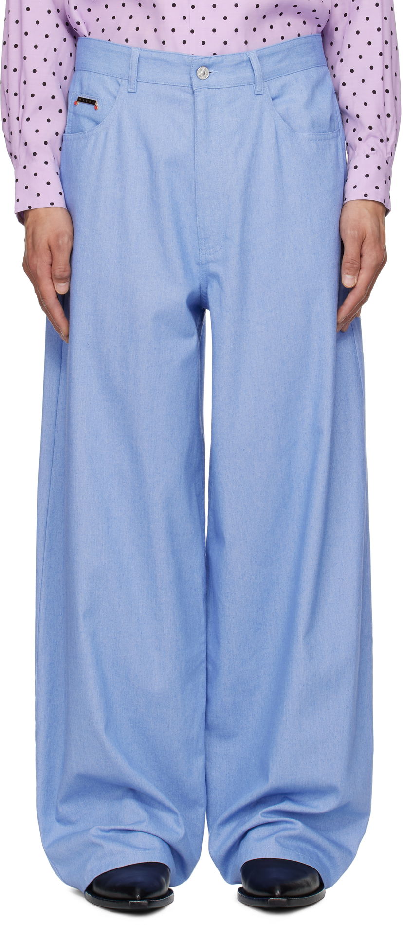 Штани Marni Marni Light Jeans Синій | PUJU0108A1 UTC476