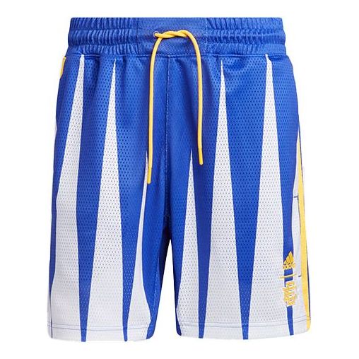 Шорти adidas Originals Eric Emanuel Crossover Mesh Basketball Shorts Синій | H56399