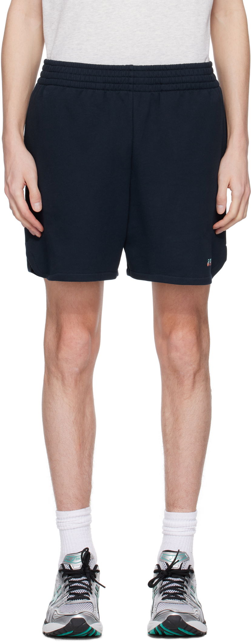 Шорти A.P.C. A.P.C. ASICS Edition Coast Shorts темно-синій | COEZD-H10209