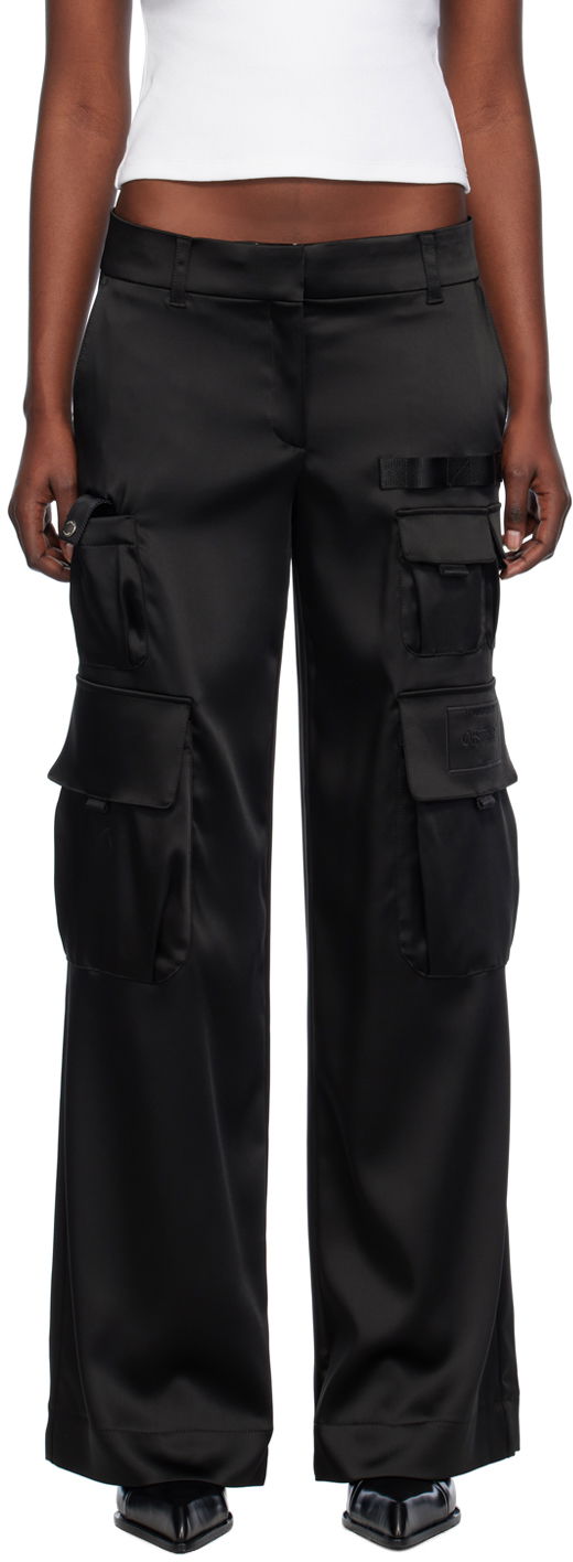 Штани Off-White Toybox Trousers чорний | OWCF017S24FAB0031010