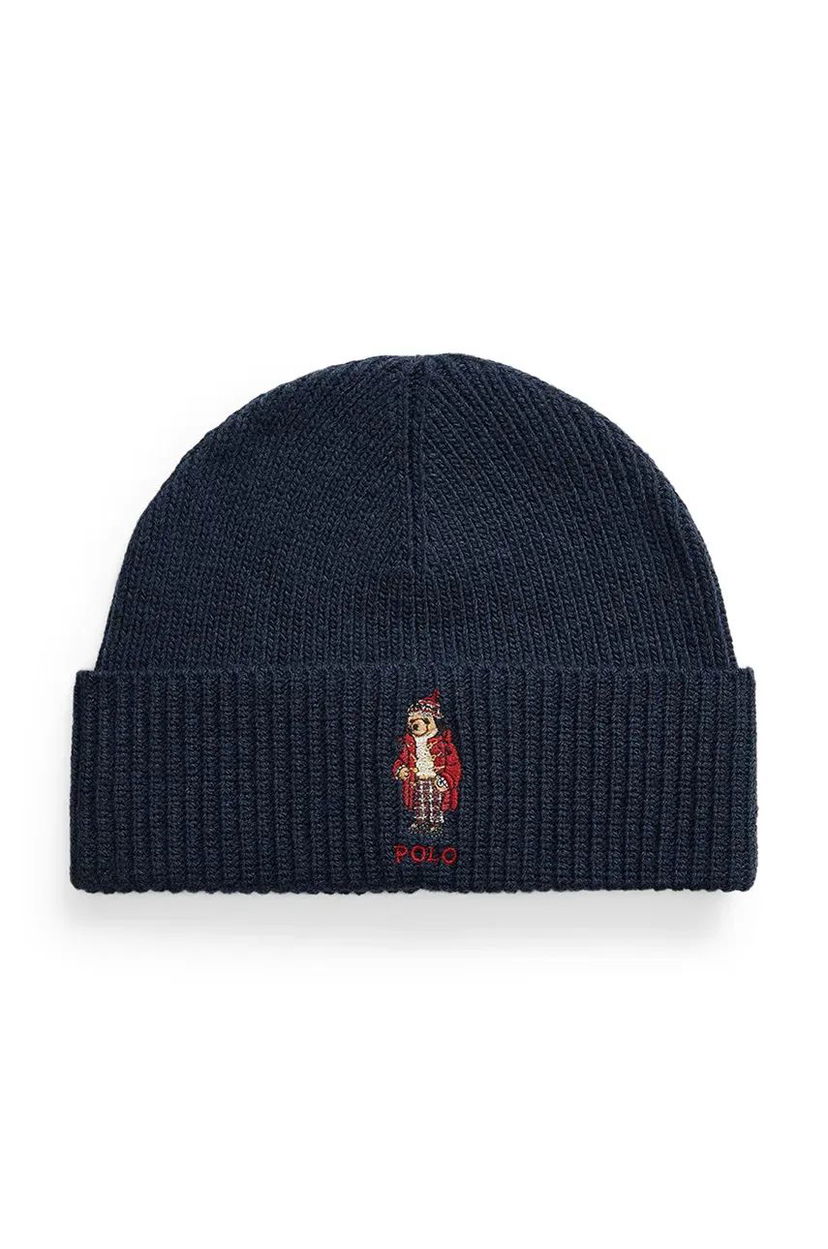 Шапка Polo by Ralph Lauren Polo Ralph Lauren Beanie Синій | 449959381