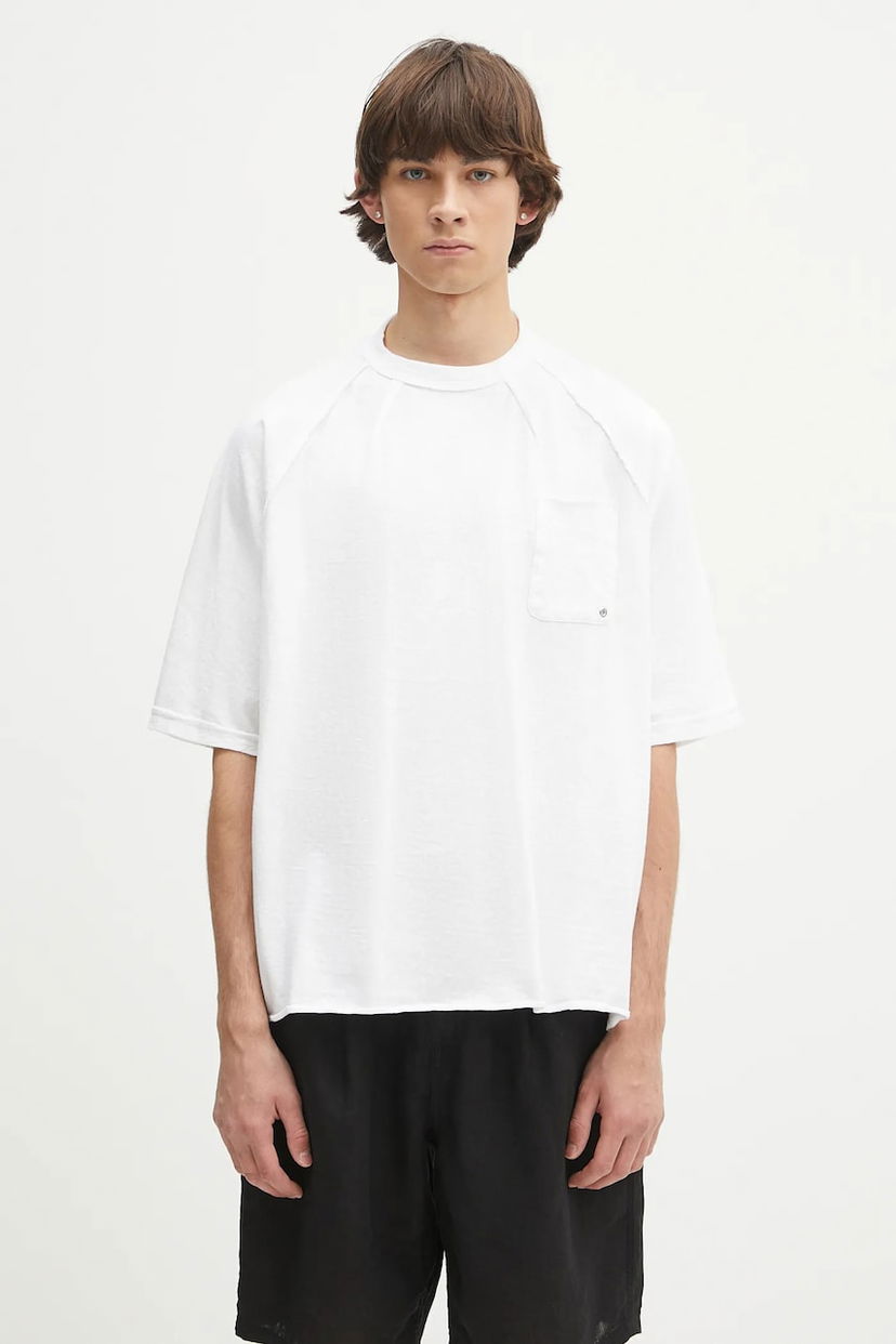 Футболка UNDERCOVER Undercover C/S Pocket T-Shirt білий | UC1E4817