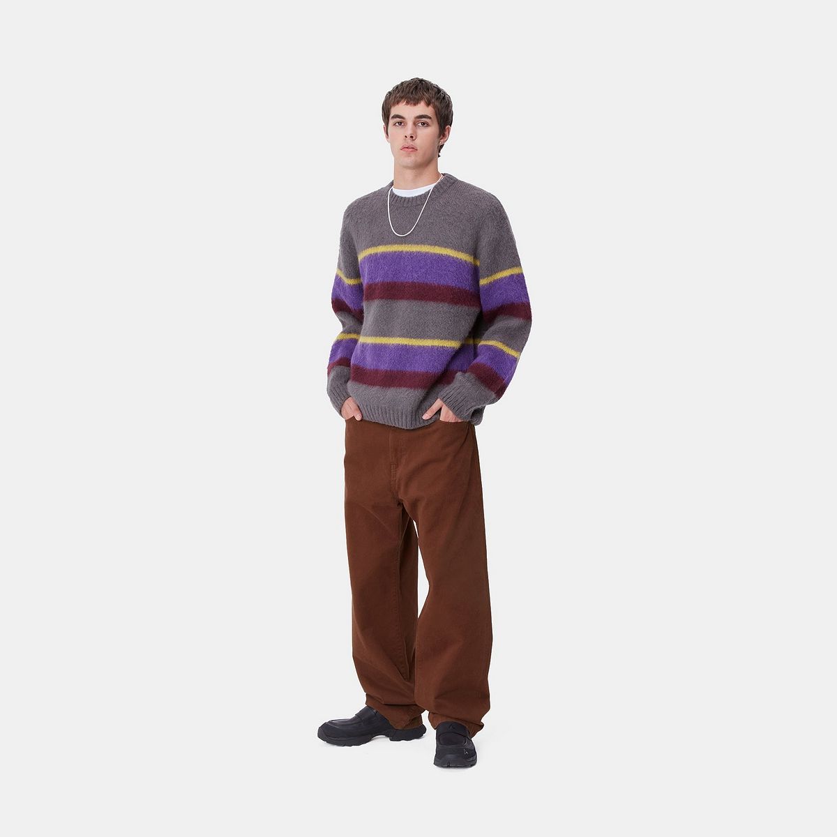 Штани карго Carhartt WIP Landon Relaxed Fit Pants Коричневий | I033756_9, 1