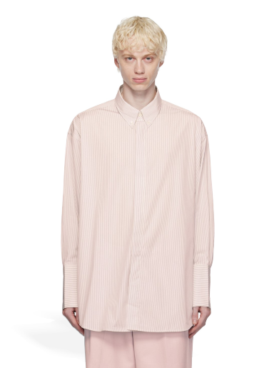 Сорочка AMI Button Down Shirt Рожевий | USH129.CO0048