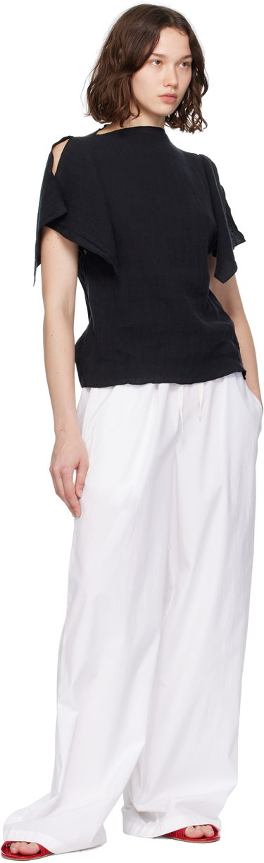 Футболка Baserange Baserange Folio Short Sleeve Top чорний | TOFO-LC-SU25, 3