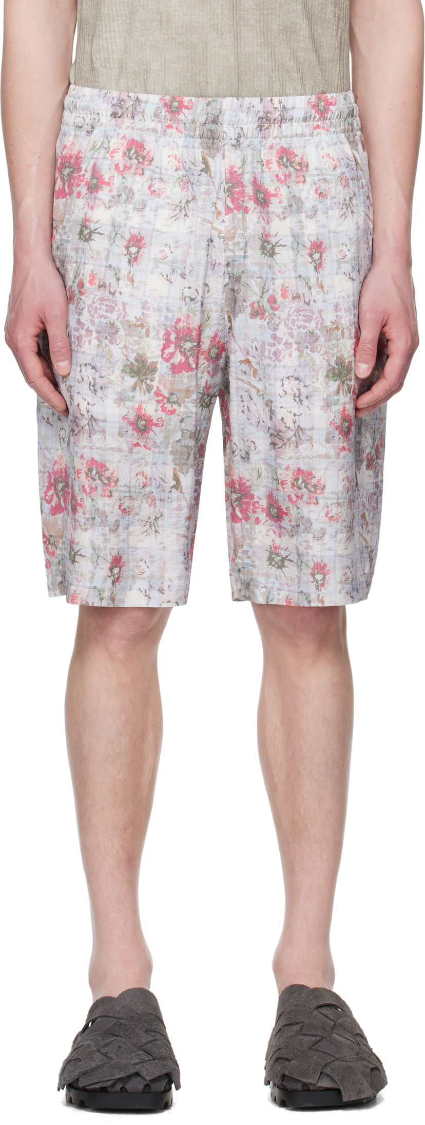 Шорти Diesel P-Leys Floral-Print Shorts Різнокольоровий | A16697-0AKBE-89R