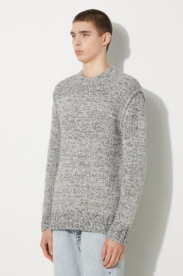 Cветр Samsoe Samsoe Samsoe Samsoe Warm Wool Sweater Сірий | M23300086, 3