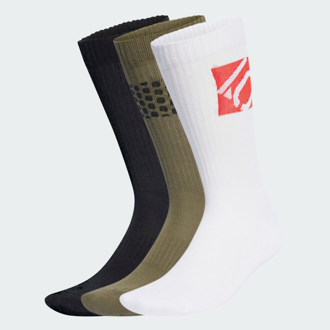 Шкарпетки adidas Performance Five Ten Biking Cushioned Crew Socks - 3 Pairs Різнокольоровий | IN8285, 0