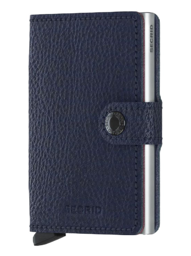 Гаманець Secrid Miniwallet "Navy-Silver" темно-синій | MVg-Navy-Silver