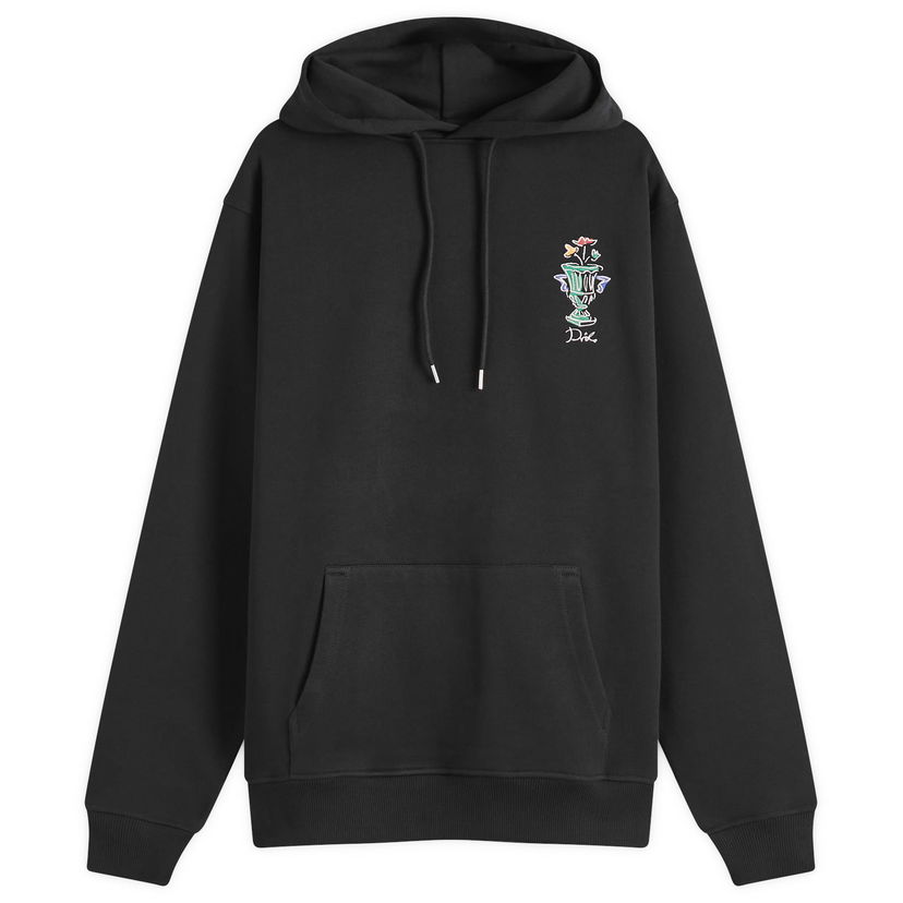Світшоти Drôle de Monsieur Vase Popover Hoody чорний | F-HO174-CO127-BL