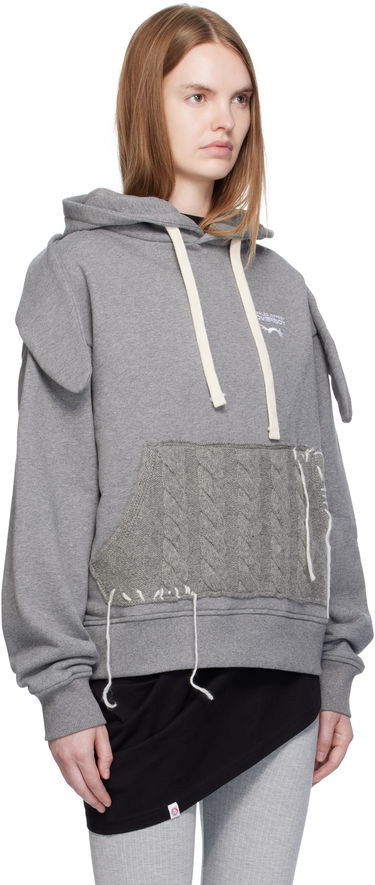Світшоти Charles Jeffrey Loverboy Charles Jeffrey LOVERBOY Patch Rabbit Ears Hoodie Сірий | 52081002, 1