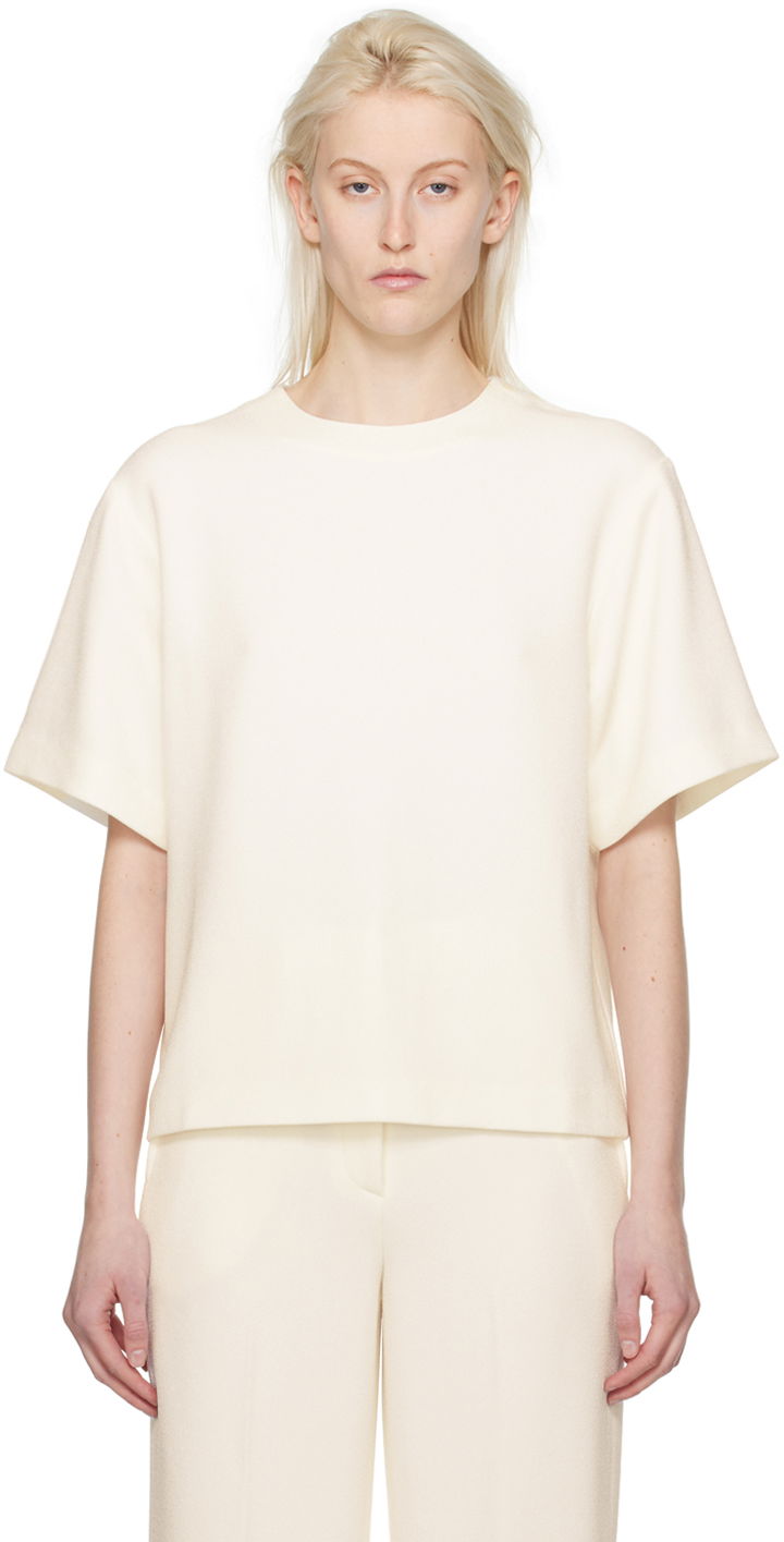 Футболка Anine Bing Maddie Short Sleeve T-Shirt білий | A-07-9806-100