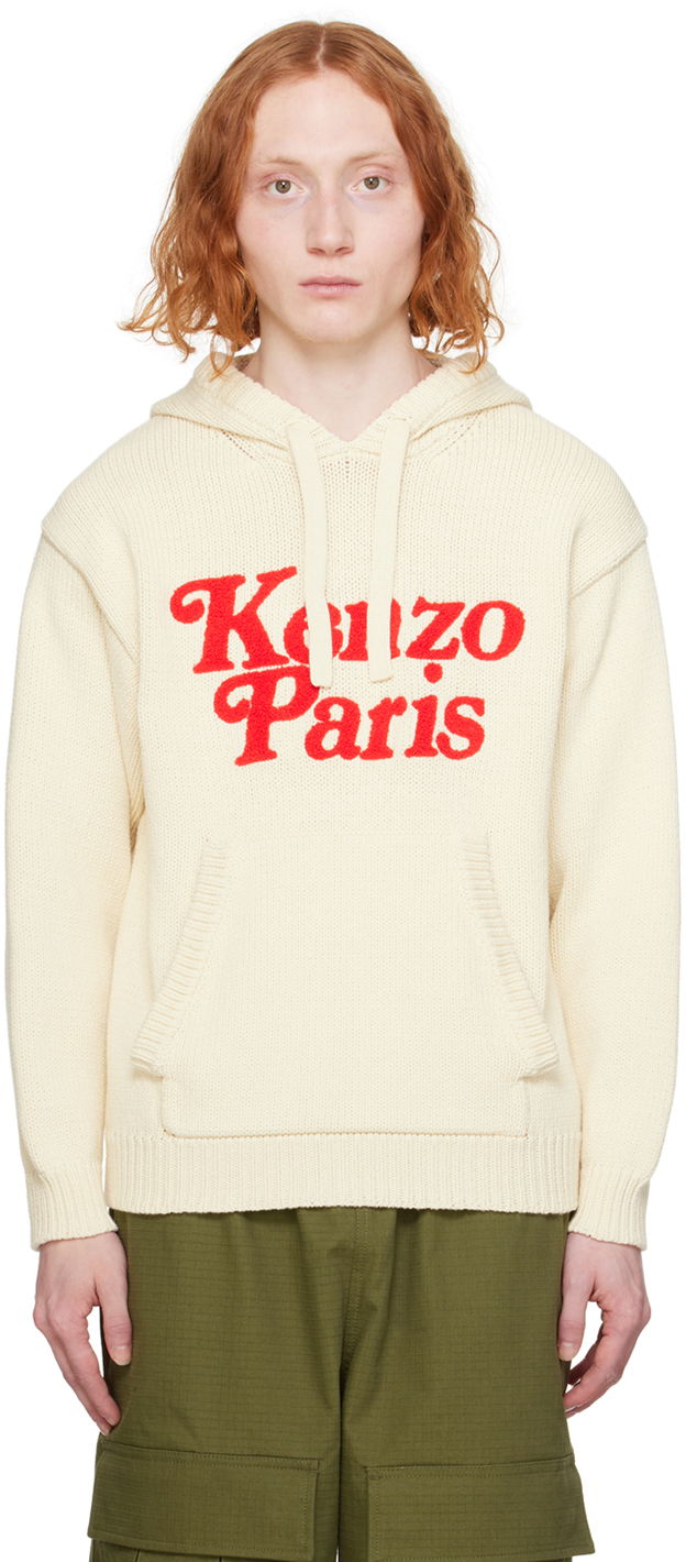 Світшоти KENZO Verdy x Hoodie білий | FE58PU0113BE