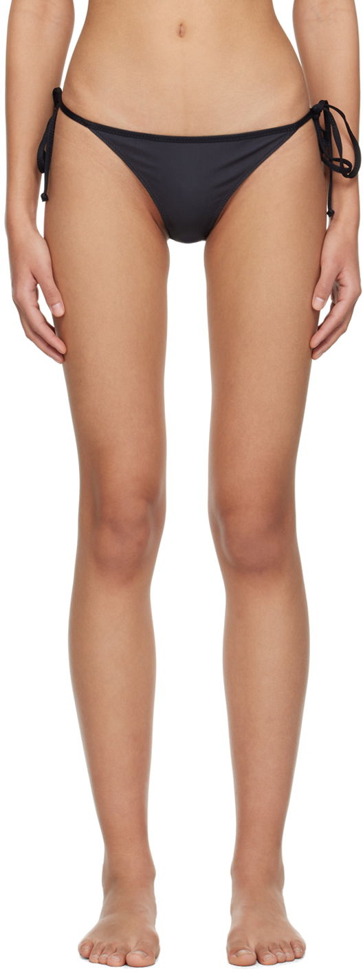 Купальники GANNI GANNI Bikini Bottoms чорний | A4670