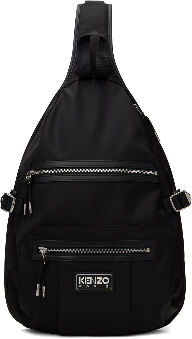 Рюкзак KENZO One Shoulder Backpack чорний | FE65SA120B10