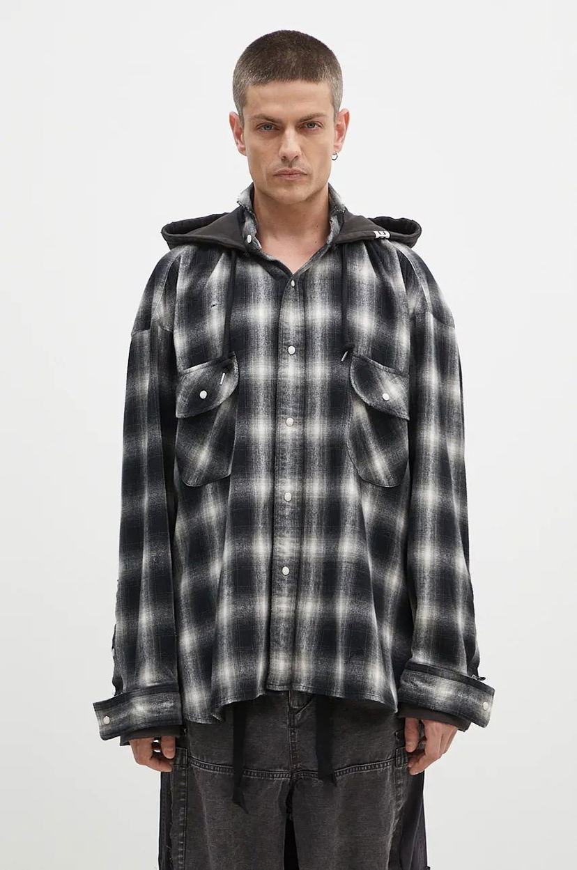 Світшоти Maison MIHARA YASUHIRO Relaxed Fit Sweat Hoodie чорний | J13SH182