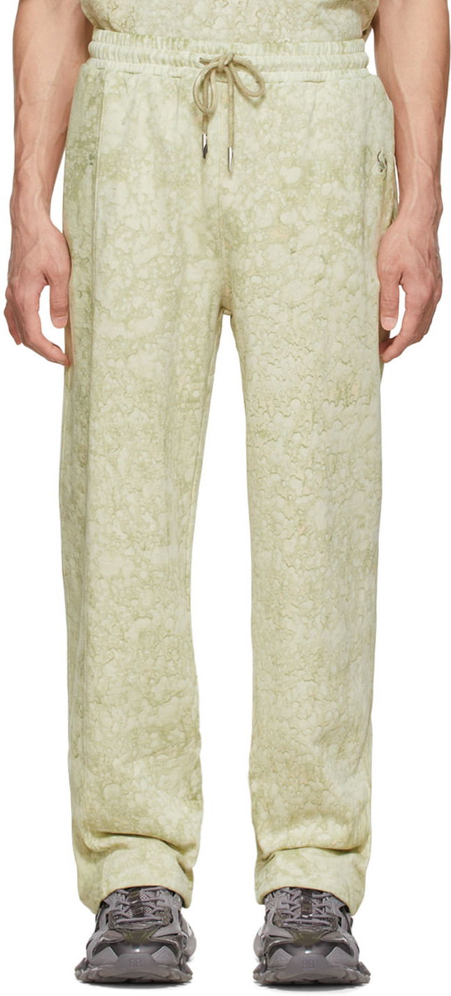 Спортивні штани Feng Chen Wang Feng Chen Wang Cotton Lounge Pants Зелений | FMS13TR14