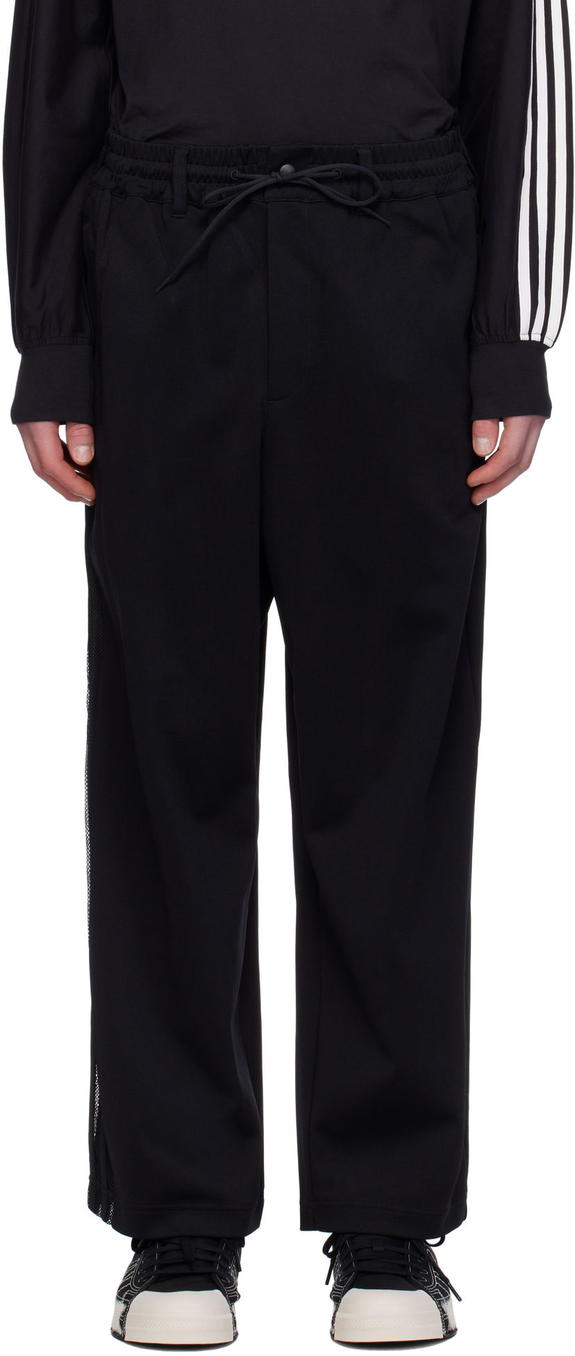 Спортивні штани Y-3 Y-3 Mesh TP Sweatpants чорний | JL8311