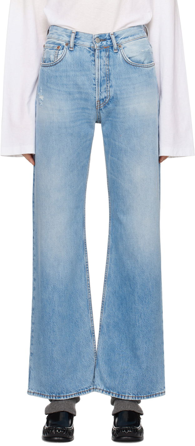 Джинси Acne Studios Loose-Fit Jeans Синій | A00338-