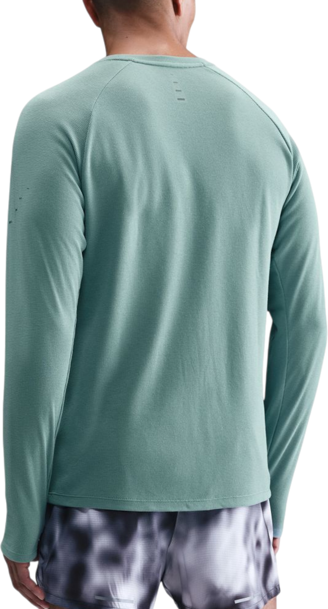 Світшоти Nike Stride Textured Long-Sleeve Running Top with Thumbholes Бірюзовий | hv2705-017, 1
