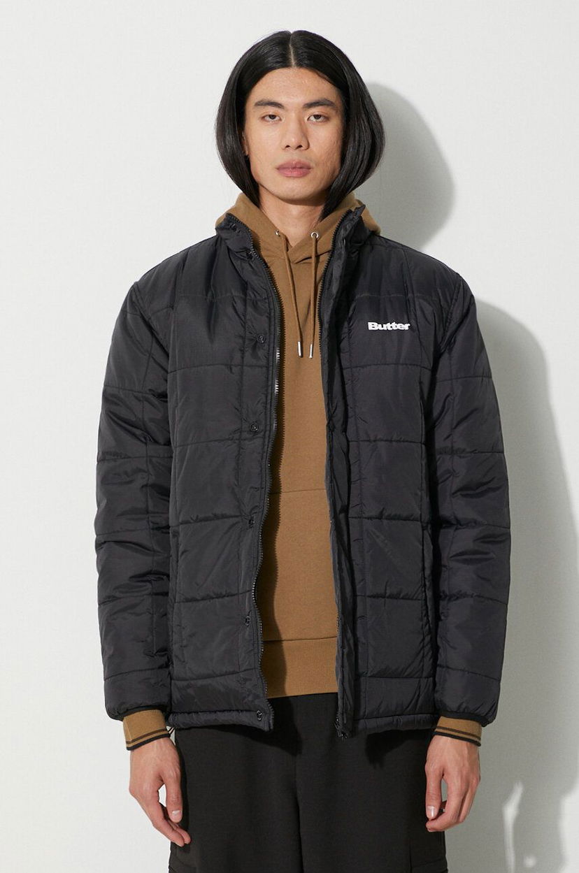 Пуховик Butter Goods Grid Puffer Jacket чорний | BGQ3233404